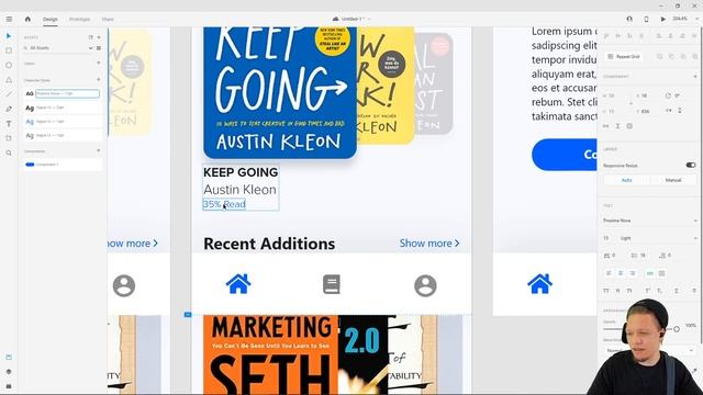 Getting Started In Adobe XD - Creating A Bookstore App With Brandon Groce - 1 Of 2 | Creative Cloud