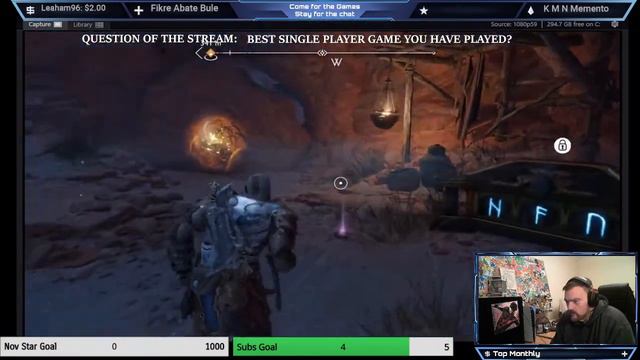 God Of War NEW GAME HYPE Part 2 - Come For The Games, Stay For The Chat