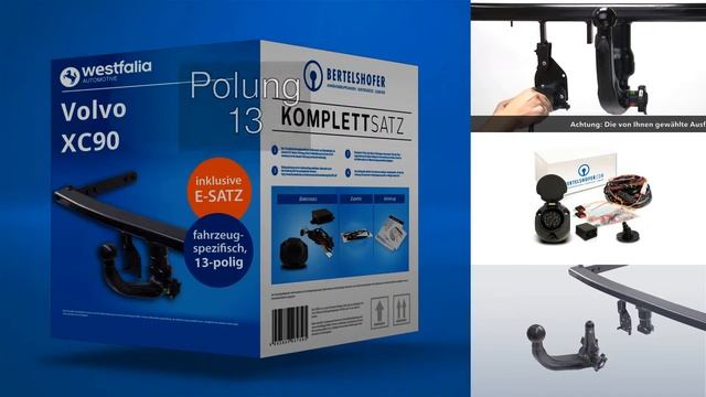 Anhängerkupplung Von Westfalia Beim Volvo XC90 Nachrüsten