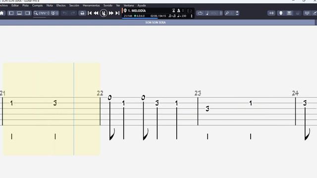 SON SON SERA GUITAR TAB