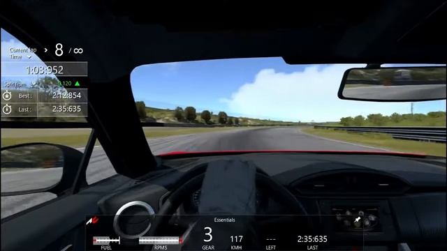 Assetto Corsa - Toyota GT86 Test Drive Eco Tyres At Vallelunga [Joystick]