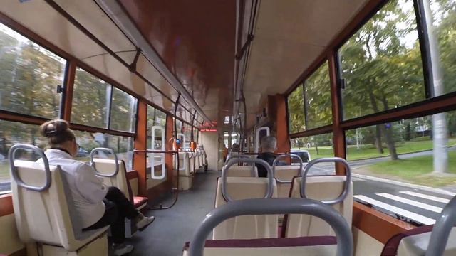 Трамвай 3628 по 40 Петербурга 12-: ЛМ-68М2 3628 по 40 23.09.22