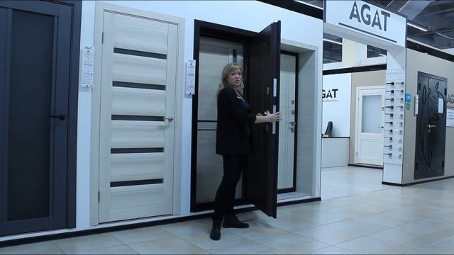 Входная дверь СТРАЖ от фабрики дверей AGAT