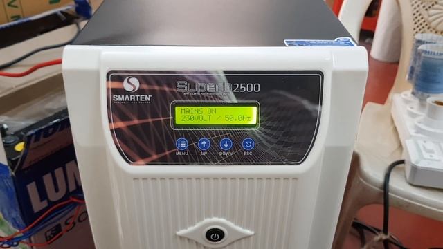 Smarten Superb Solar MPPT 2500Va/24v-50Amp (New)