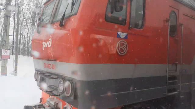 С Днём России, тепловоз тэп70бс 291 с пригородным поездом ижевск сайгатка