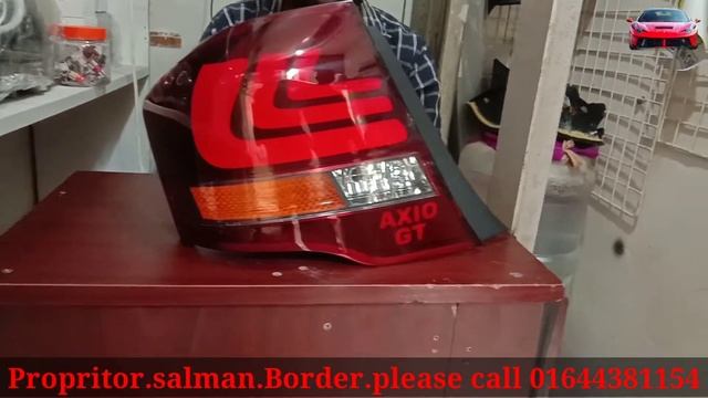 Toyota Axio Aftermarket New LED Backlight Sequential????