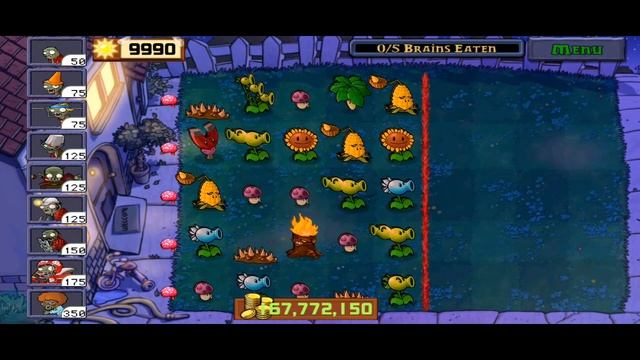 PVZ HACK I-ZOMBIE ENDLESS MEGA CHALLENGE GAMEPLAY  Pvz Mini Games