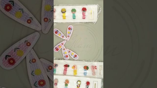 Korean 5 Piece Kids Hair Pin Set - Stylish Accessories For Young Trendsetters