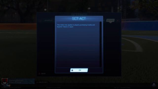 Как принять лицензионное соглашение по Rocket League