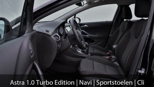 Opel Astra 1.0 Turbo Edition | Navi | Sportstoelen | Clima | Cruise | Lichtmetaal