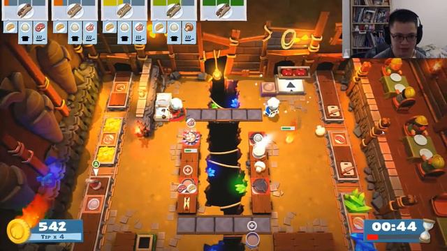 Overcooked 2 - Ep6 W/ Hyuuganz - Frustrating Minecarts