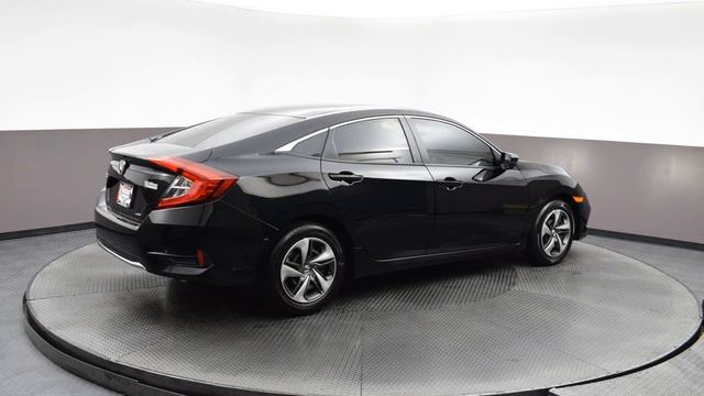 2019 Crystal Black Pearl Honda Civic 4D Sedan #3210A