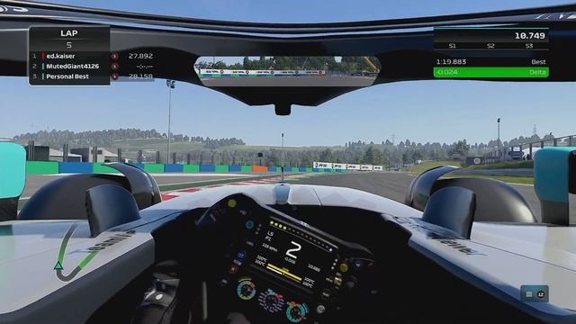 #31 F1 22 - HungaryGP - Test - Mercedes AMG Petronas F1 Team