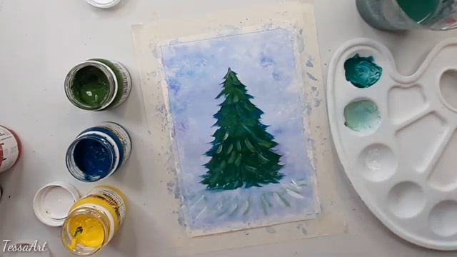 Новогодние рисунки | Рисуем ёлку | Новогодние скетчи | Как нарисовать ёлку