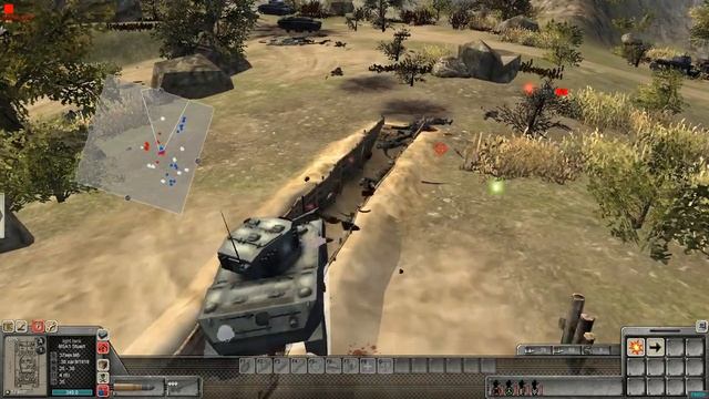 Королевский Тигр и Американский танчик балуются...(3 раунда) 