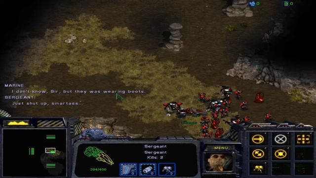 Starcraft: Insurrection Remake - 1 миссия - Lost Souls