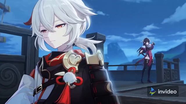 Genshin Impact Kaedehara Kazuha Maple Leaf Wind  Ashnikko Daisy. Геншин Импакт  Каэдэхара Кадзуха