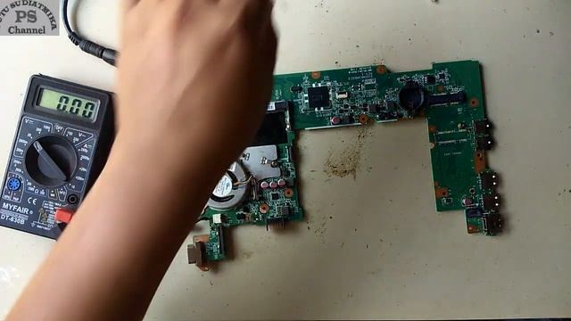 Memperbaiki HP Mini 200,  HP Mini 210 Matot / Repair Laptop NM3 Dead