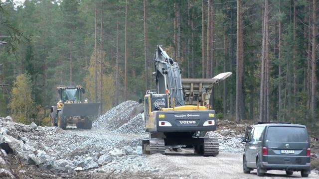 Volvo EC290BLC & Volvo L70H (4K)