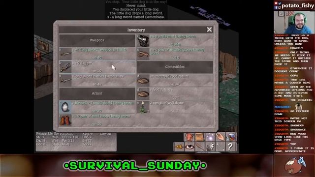 PF Plays  - Vulture For Nethack - 02 - Peanuckle The Mighty