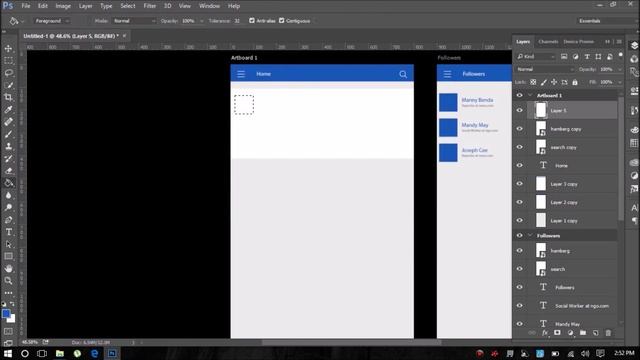 Design Windows Phone App In Adobe Photoshop CC 2015