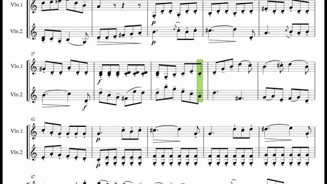 Mazas Duet No.1 Op.38 Rondo - For 2 Violins