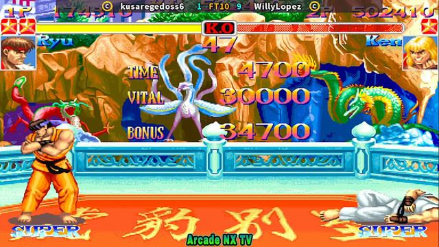 Super Street Fighter II Turbo: New Legacy 🕹 Kusaregedoss6 (Brazil) 🇧🇷 FT10 🇺🇸 (USA) WillyLopez.
