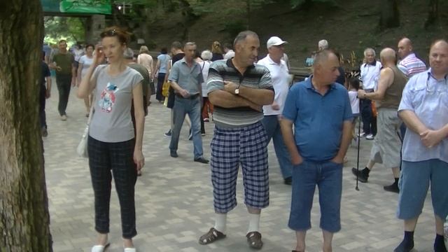 Занятия цигун в августе