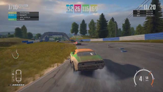 Fire Rock Main Circuit, A Class Speedbird PRA Team Racing