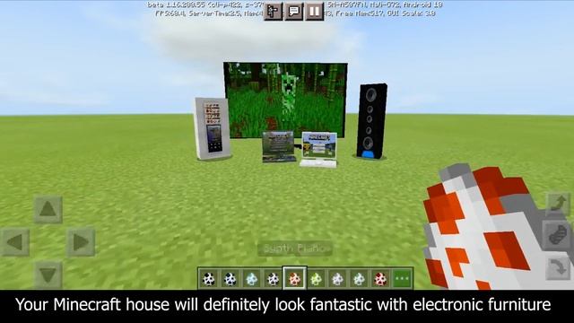 Minecraft: Top 3 FURNITURE And DECORATION Add-on For Minecraft Pe