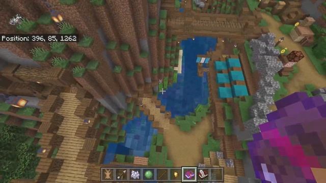 Minecraft Mountain Base With EVERYTHING You NEED To Survive!!! - Minecraft Map Review