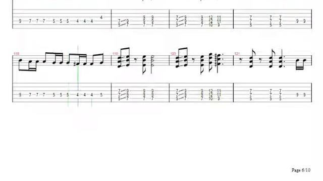 Metallica - Fade To Black (TABs)