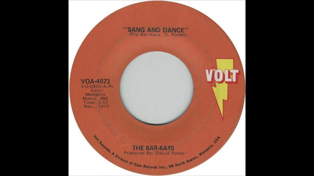 The Bar-Kays – Sang And Dance 1971 Non-album Track (!)