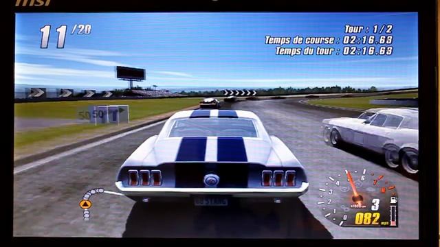 MSI Wind U210 : RACE DRIVER 2 TEST