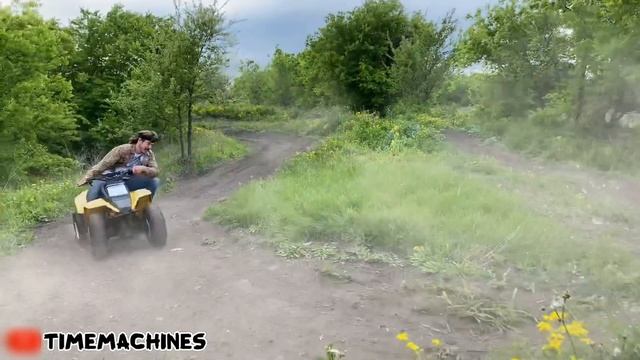 Polaris Outlaw 110 EFI V.S. Suzuki LT80