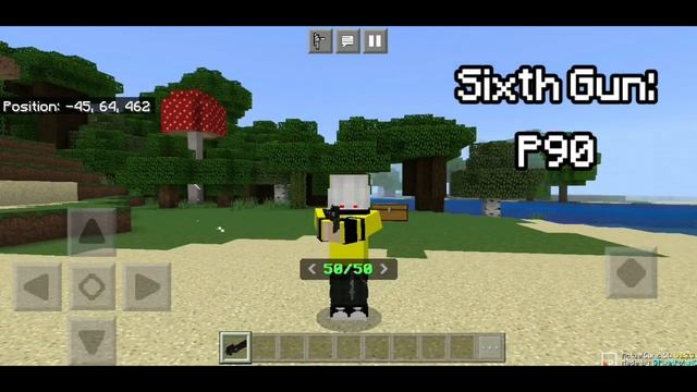 Minecraft PE|Actual Guns 3D Addon