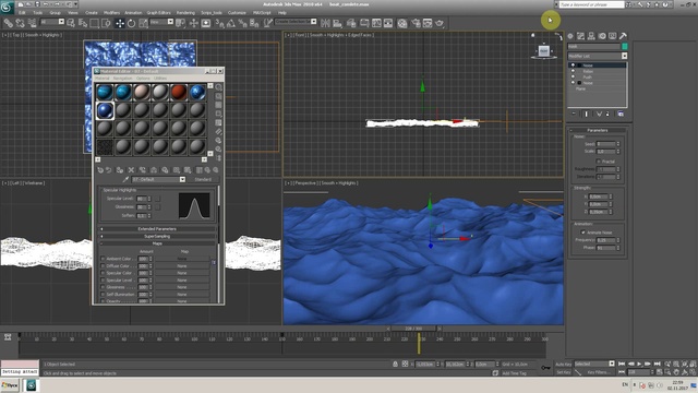Кораблик на волнах. Часть 3: Создание волн.