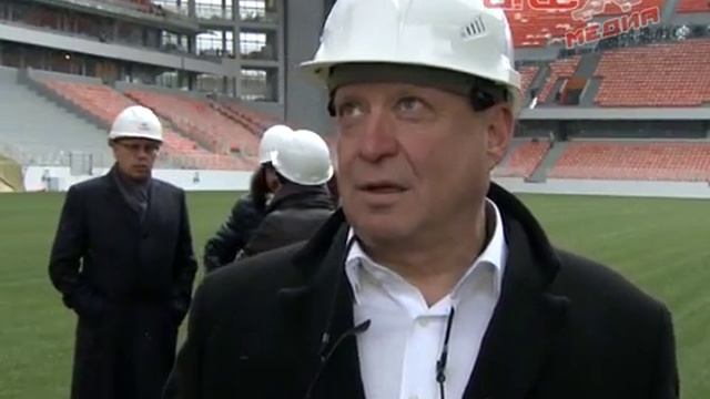 Представители дипмиссий осмотрели стадион 