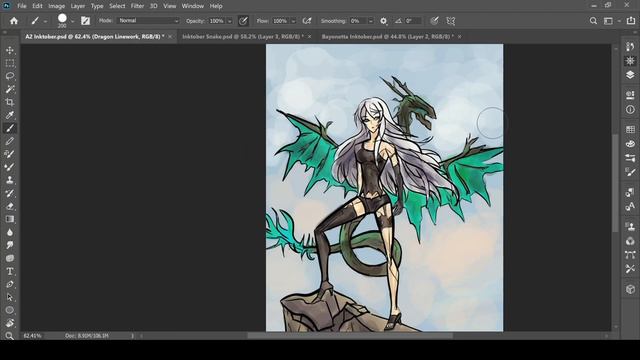 Art Video #1 [Speedpaint] Anime | NieR:Automata A2