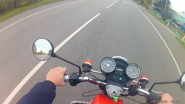 Осенний прохват на Яве 634/JAWA 350 634