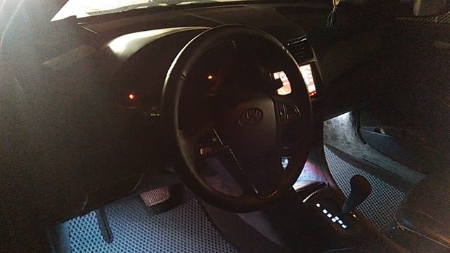 Открытие двери. Подсветка