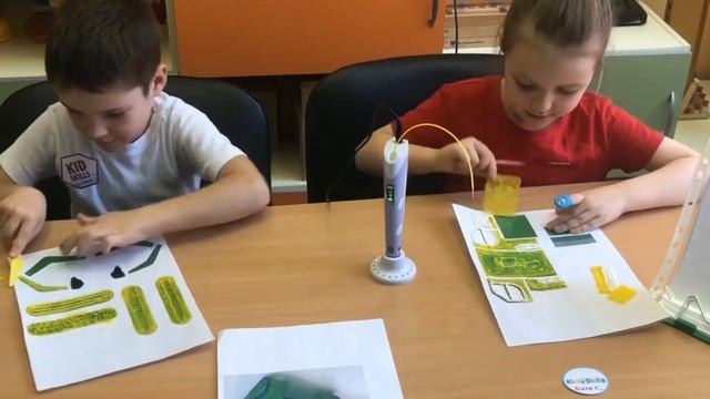Чемпионат KidSkills 2020 Школа 1505 Изготовление прототипов 6-7 лет.