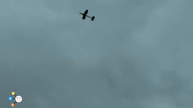 Самолет из планера с увеличенным размером airplane from glider