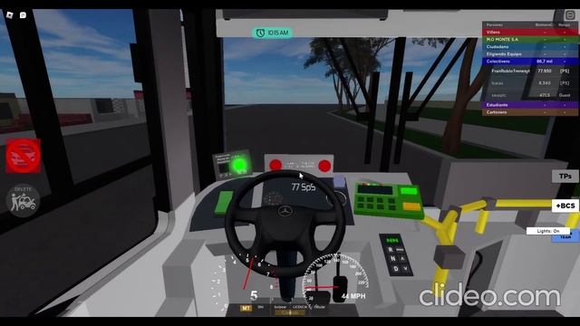MANEJANDO LA LINEA 801 RAMAL 2 DE VILLA ARGENTINA A MEGACAR METROBUS LIBERTAD X (ROBLOX) PARTE 3