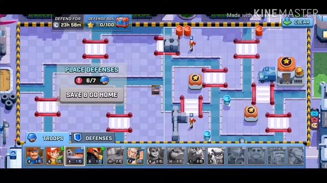 Открыл в первый раз DEFENSE BOX В ИГРЕ Rush Wars!