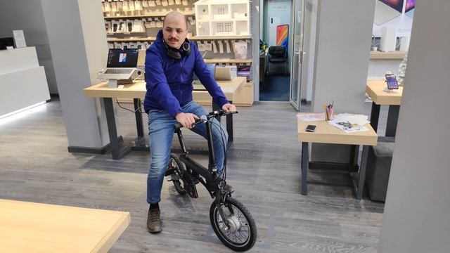 Ghenadie A Ales Bicicleta Electrică  XIAOMI QICYCLE BIKE !