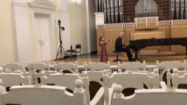 Захарова Екатерина. Ф. Зейц концерт G-dur 1 часть.