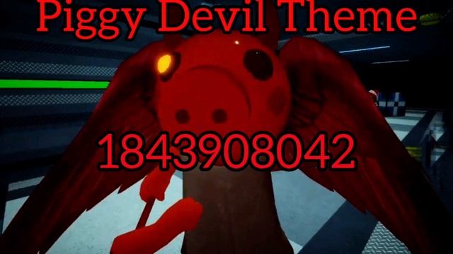 Piggy Devil Theme Roblox Piggy id