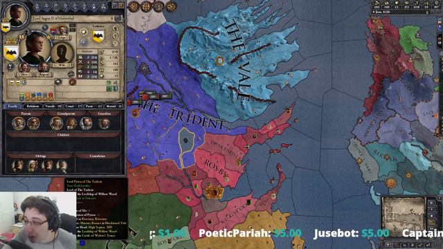 Danelle 'The Mad' Lothston #4 | CK2 Game Of Thrones Mod Livestream