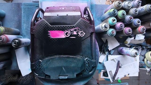 Spray Painting On $2800 Electric Unicycle  Part 1